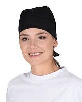 Бандана повара чёрная