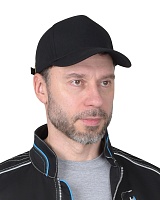 Бейсболка чёрная
