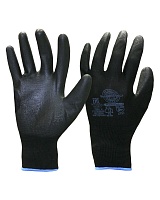 Перчатки НейпПол-Ч Safeprotect® (нейлон+полиуретан, черный)