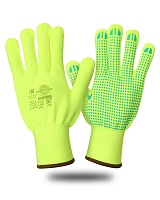 Перчатки утепленные АКРИЛИМ Safeprotect® (акрил+ПВХ ТОЧКА)